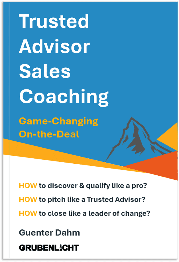 trusted advisor sales coaching book